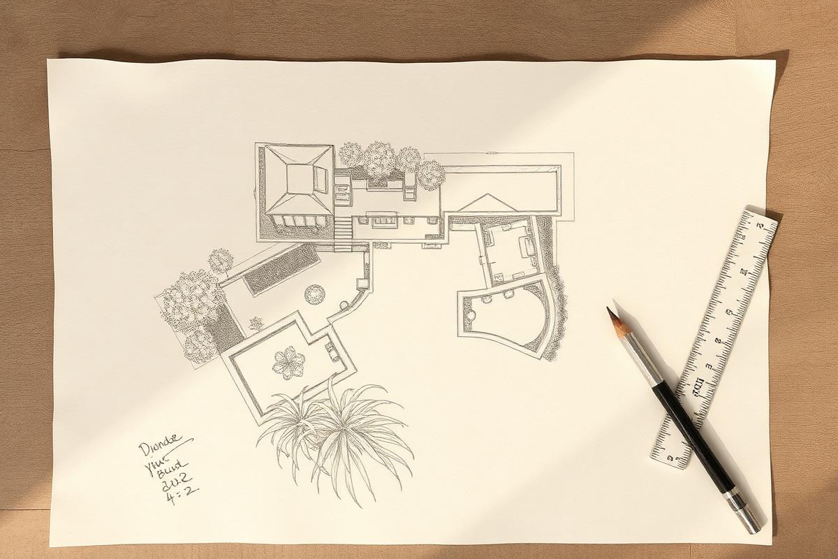 Landscape Design by Thames & Oak Landscapes — Master planning and detailed technical drawings, tailored to your home and how you live in it.